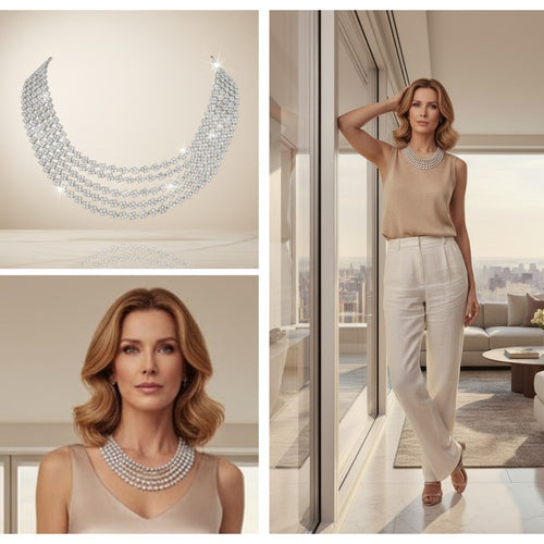 Black Friday Spotlight Deal - Ice Extravaganza Rhodium Necklace