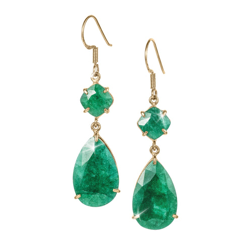 Daniel Steiger Esmeralda Drop Earrings