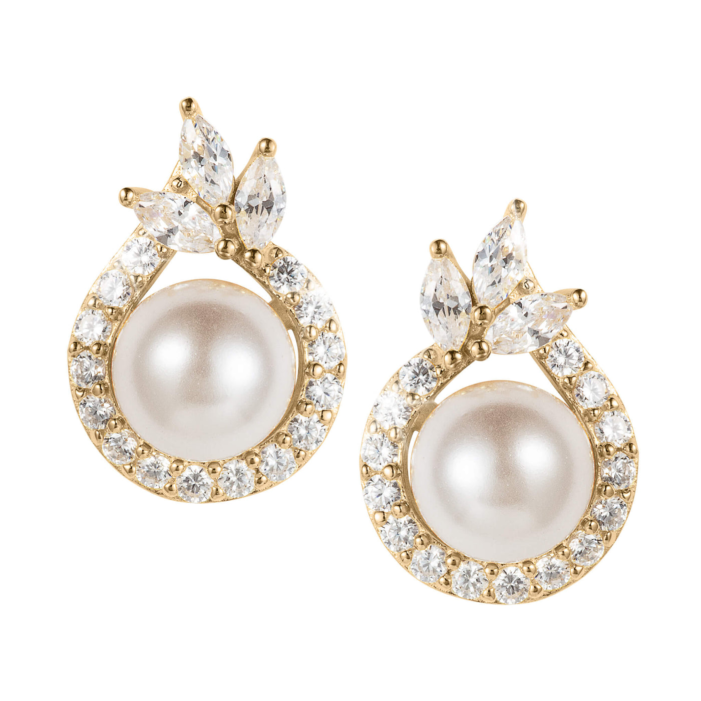 Daniel Steiger Ocean’s Moonlight Pearl Earrings