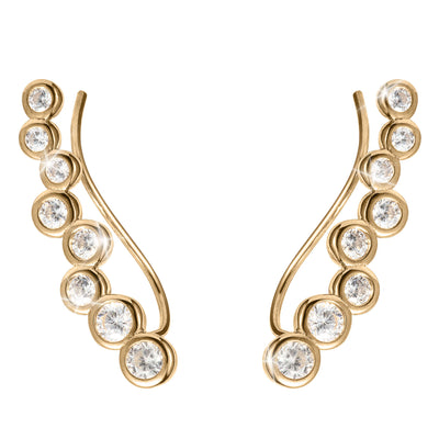 Daniel Steiger Golden Journey Climber Earrings