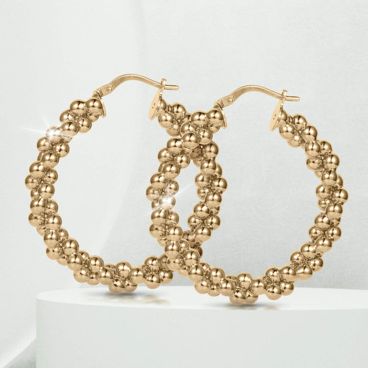 Roma Luxe Beaded Earrings