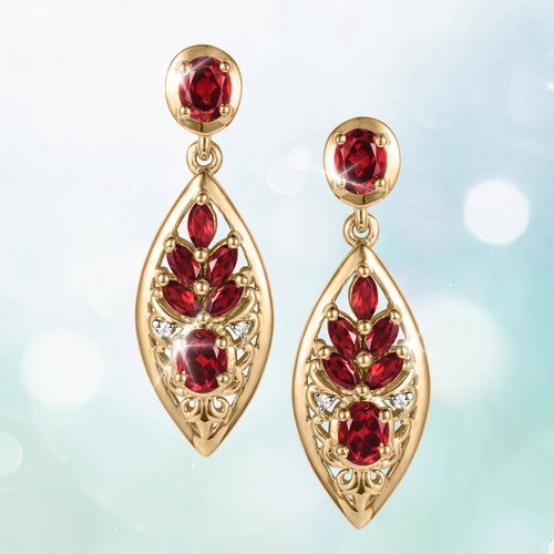 Daniel Steiger Gaia Flame Earrings