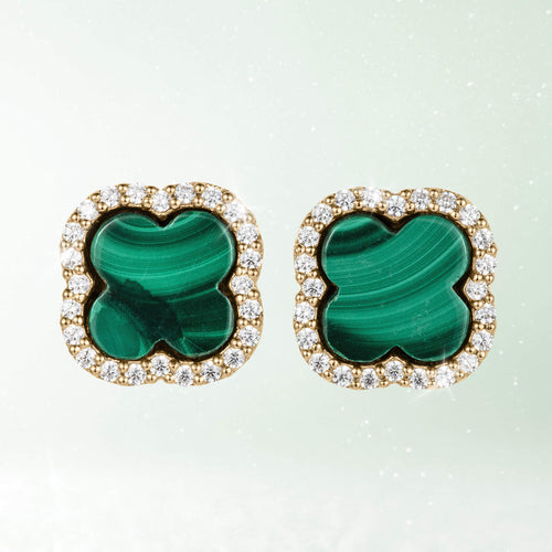 Daniel Steiger Fortuna Clover Malachite Collection