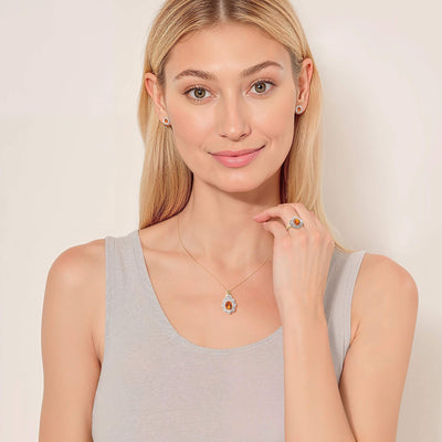 Daniel Steiger Honey Glow Citrine Ring