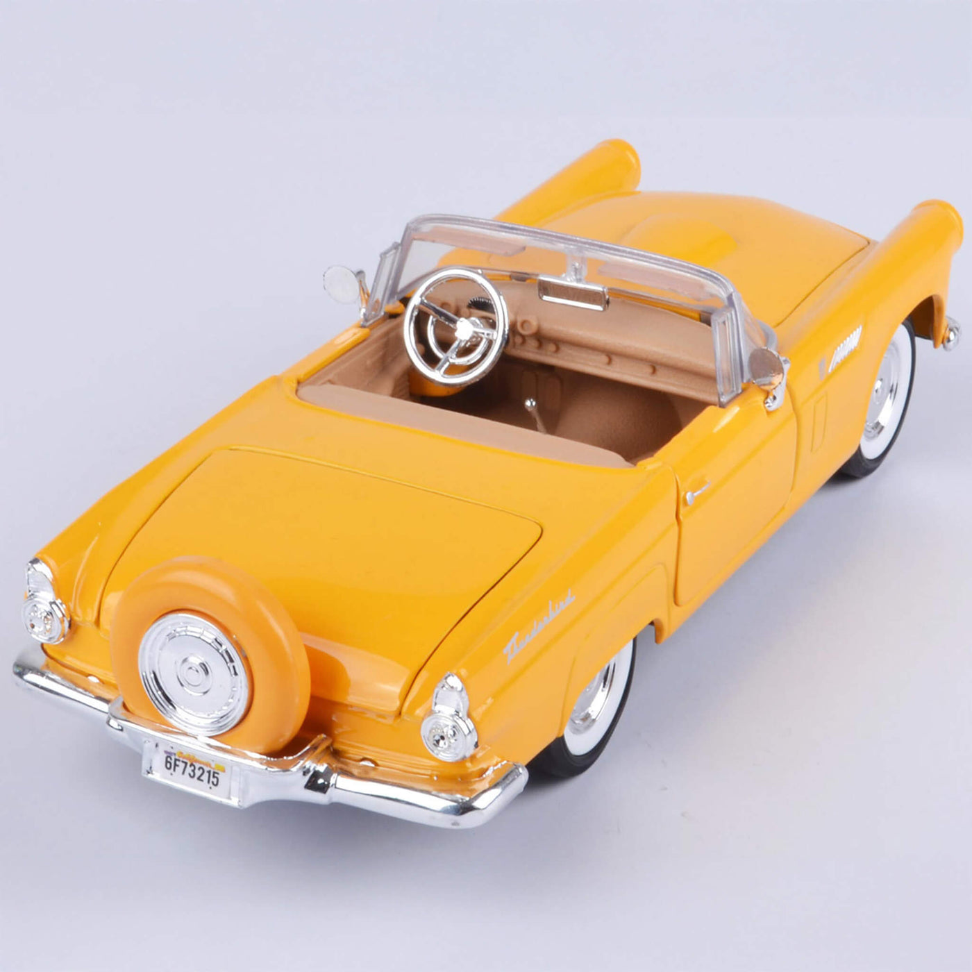 Daniel Steiger 1956 Ford Thunderbird Convertible – Yellow