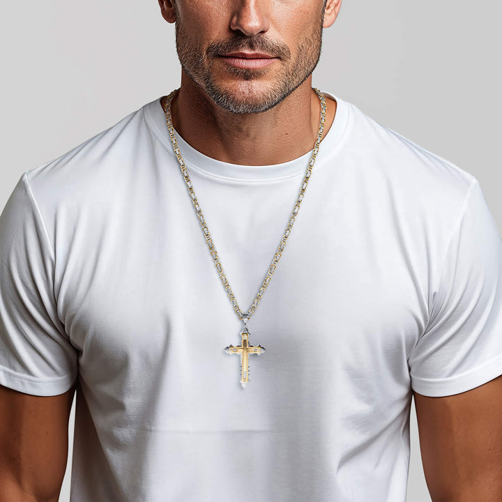 Daniel Steiger Goliath Cross Pendant