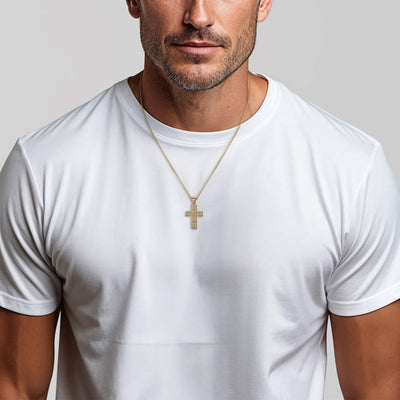 Daniel Steiger Fortress Faith Cross Pendant