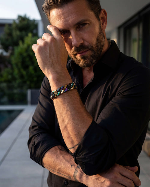 Chromatic Curb Bracelet