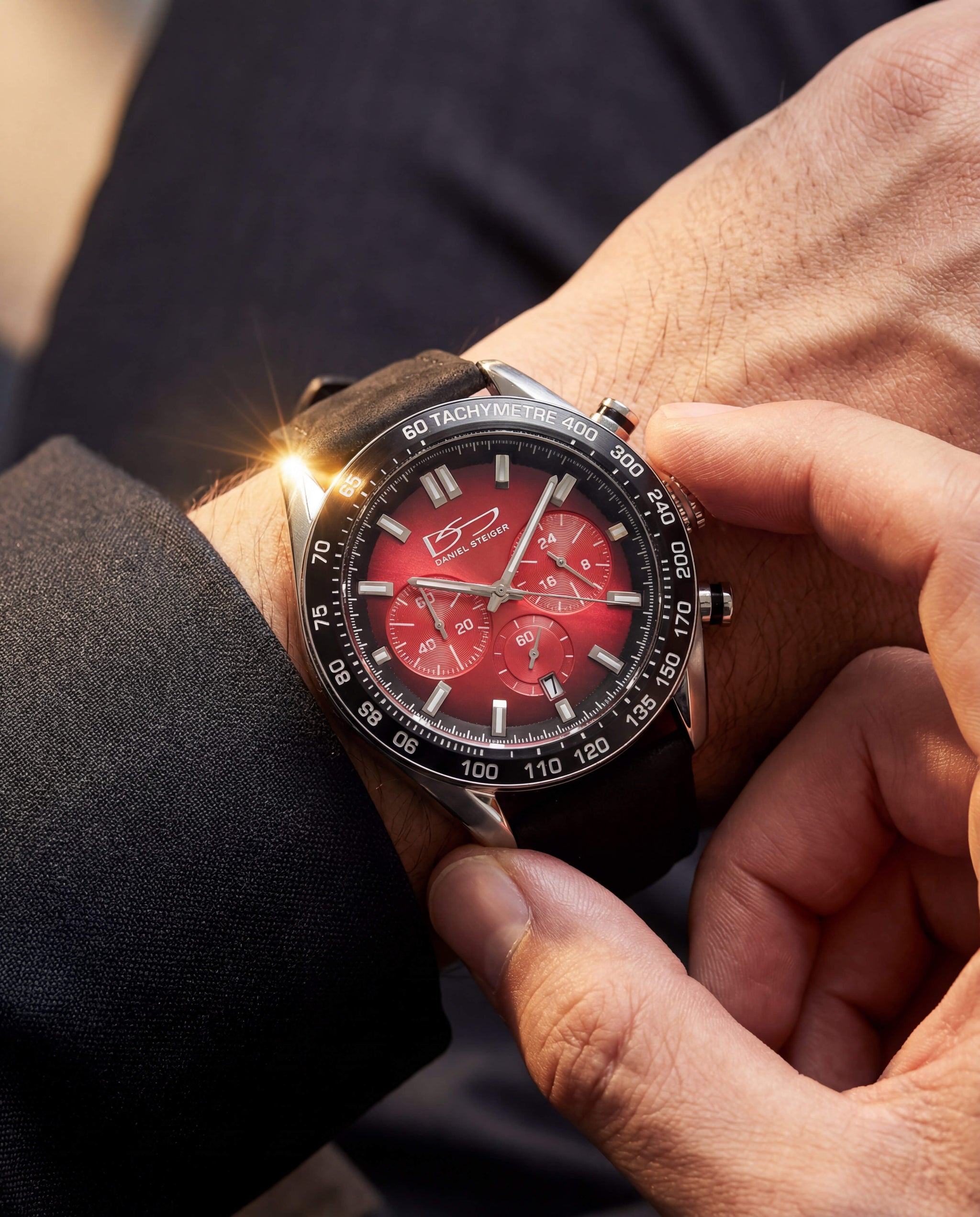 Daniel Steiger Chrono Cardinal Men's Watch