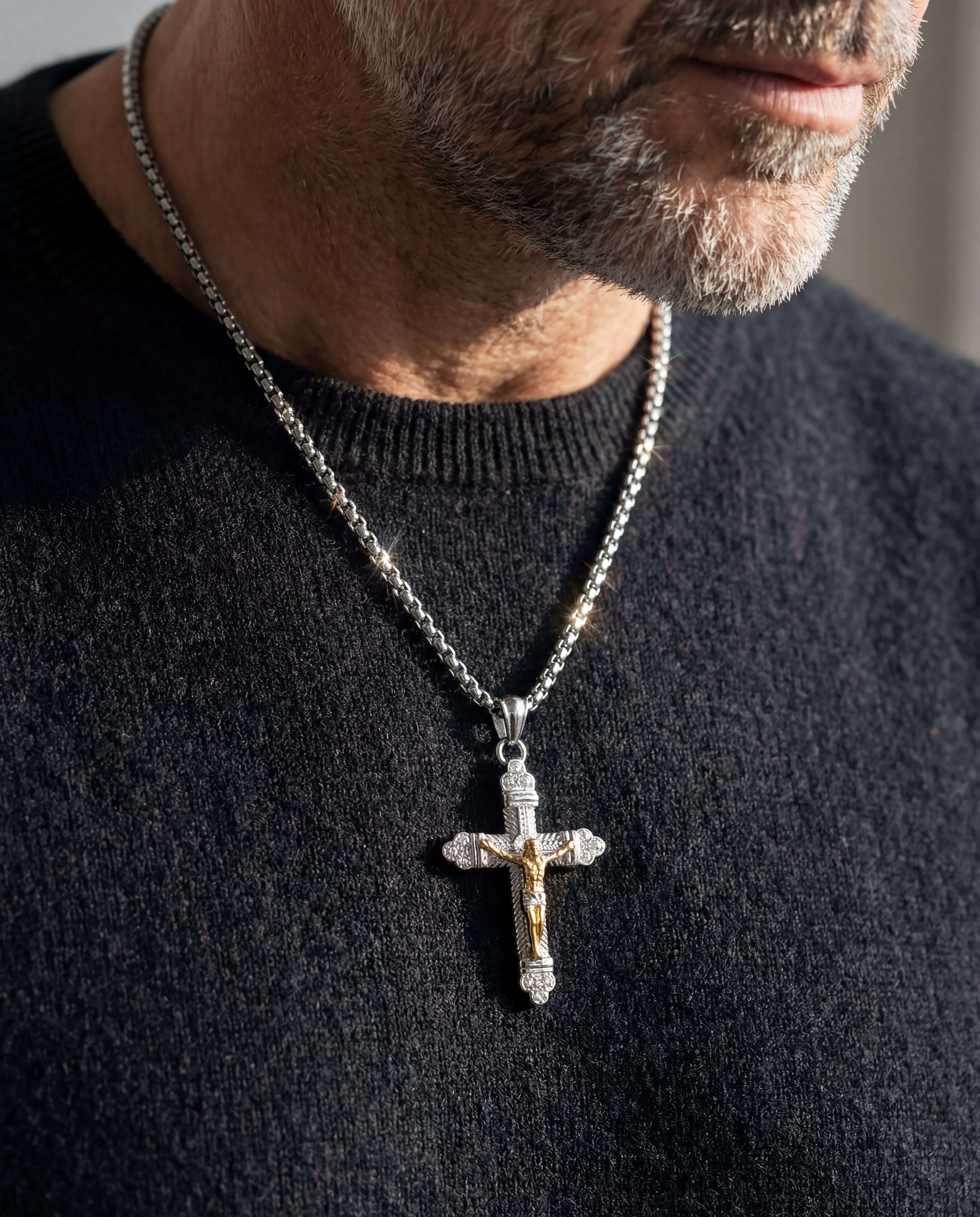 Daniel Steiger Sacred Path Crucifix Pendant