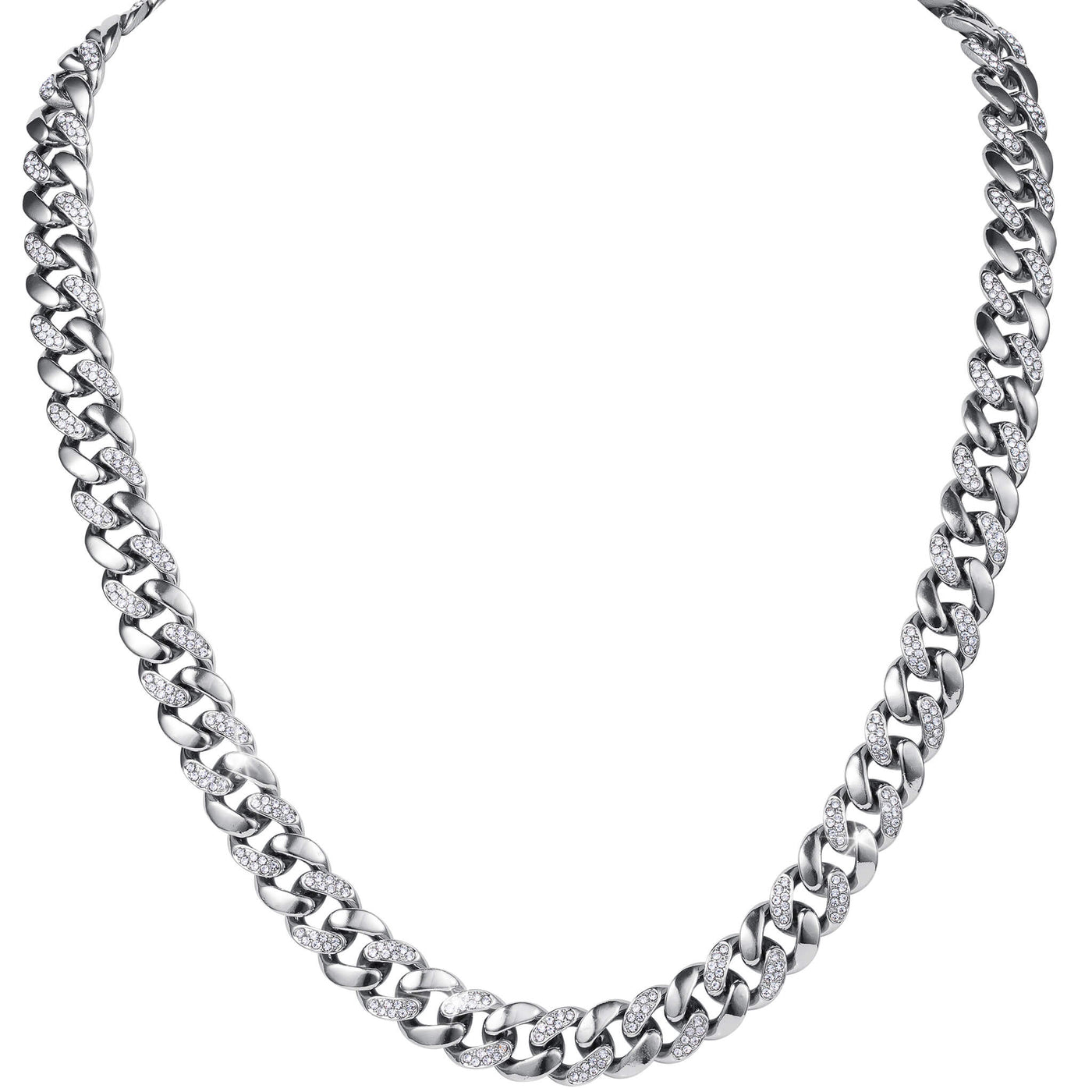 Daniel Steiger Carter Link Steel Necklace