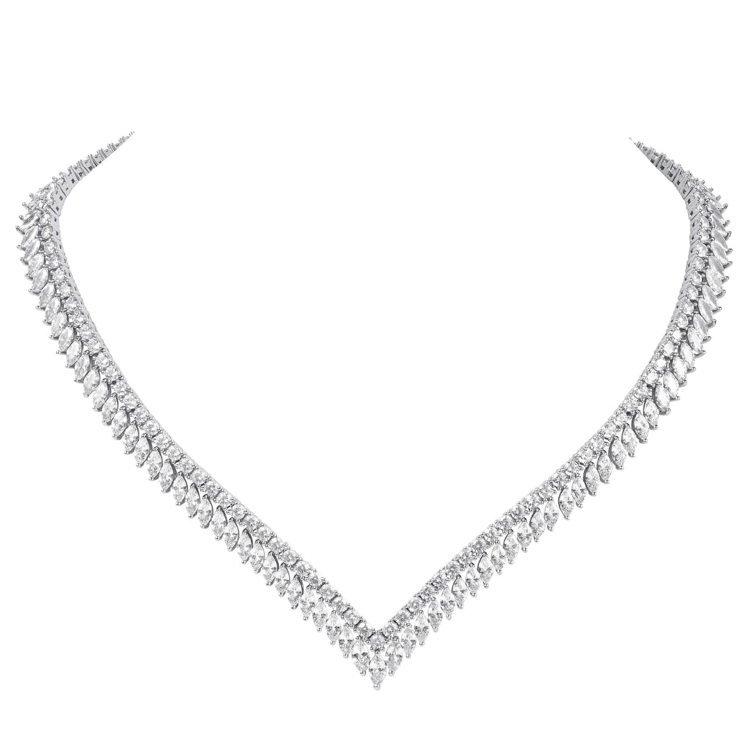 Crystal Cascade Necklace