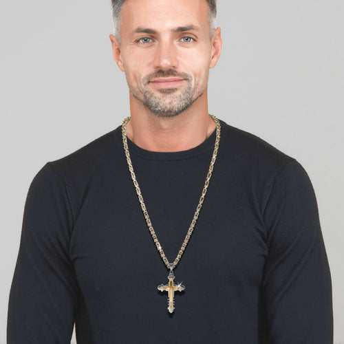Daniel Steiger Goliath Cross Pendant