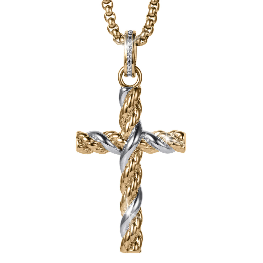 Entwinned Cross Pendant