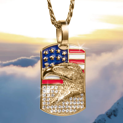 Daniel Steiger Star Spangled Pendant