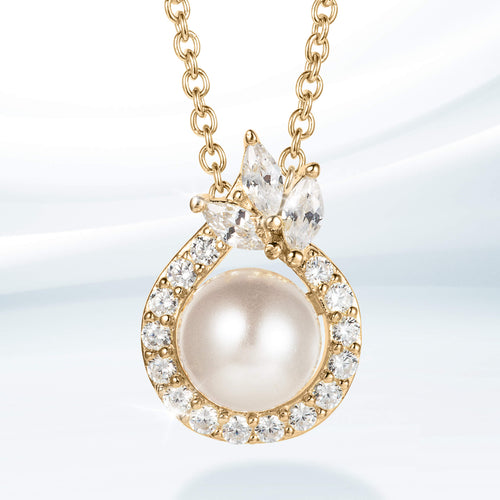 Daniel Steiger Ocean’s Moonlight Pearl Pendant