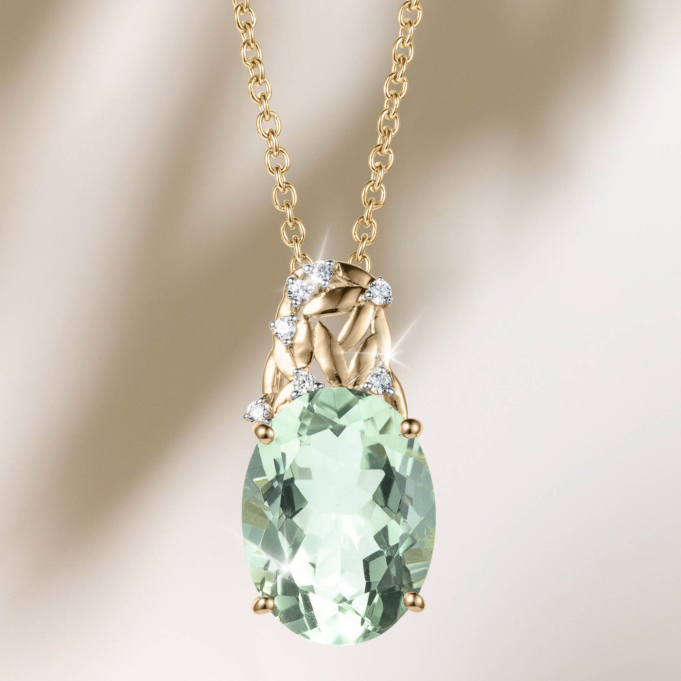Daniel Steiger Eden Green Amethyst Pendant