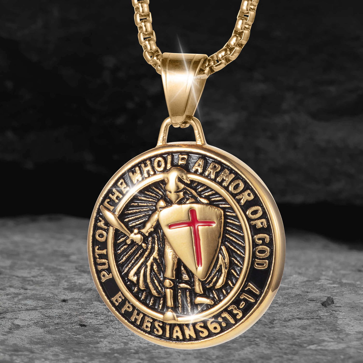 Daniel Steiger Armor Of God Pendant
