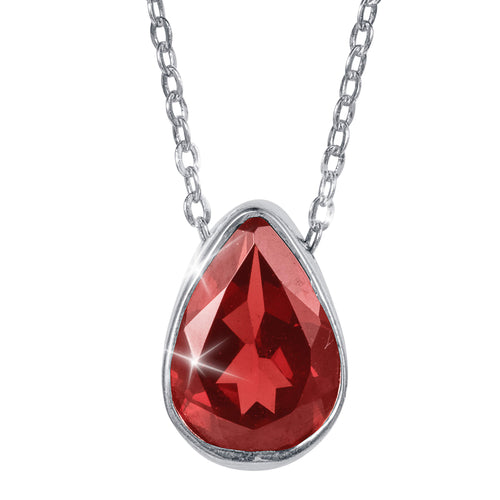 Daniel Steiger Prism Of Elegance Garnet Pendant