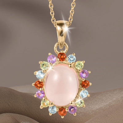 Daniel Steiger Rainbow Blushes Pendant
