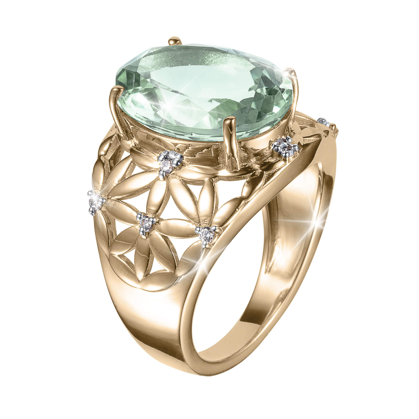 Daniel Steiger Eden Green Amethyst Ring