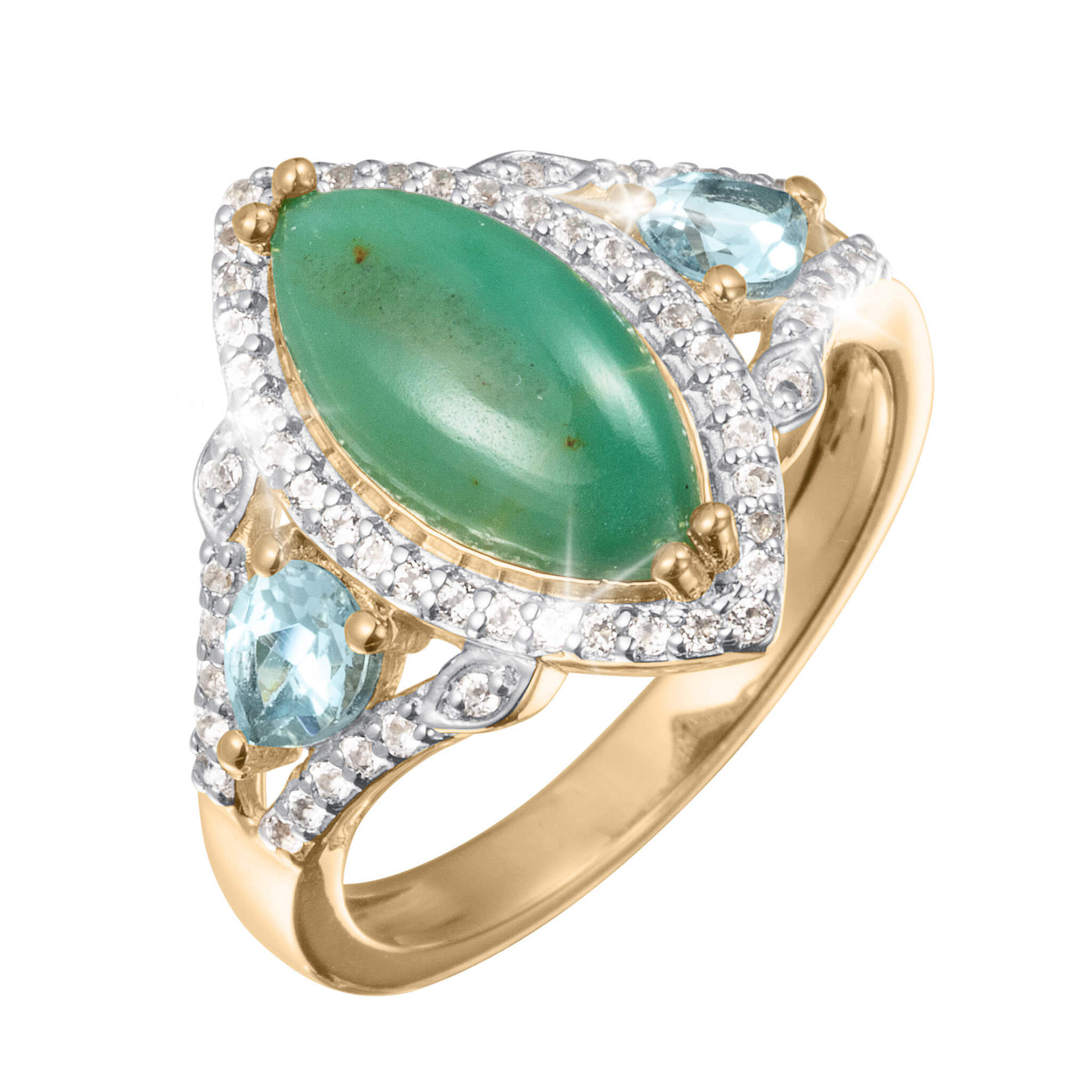 Daniel Steiger Amina Aquaprase Ring