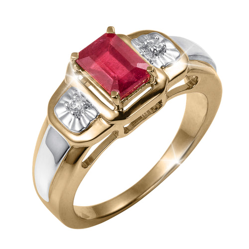 Daniel Steiger Heritage Ruby Men’s Ring