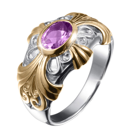 Daniel Steiger Knights Legacy Amethyst Ring
