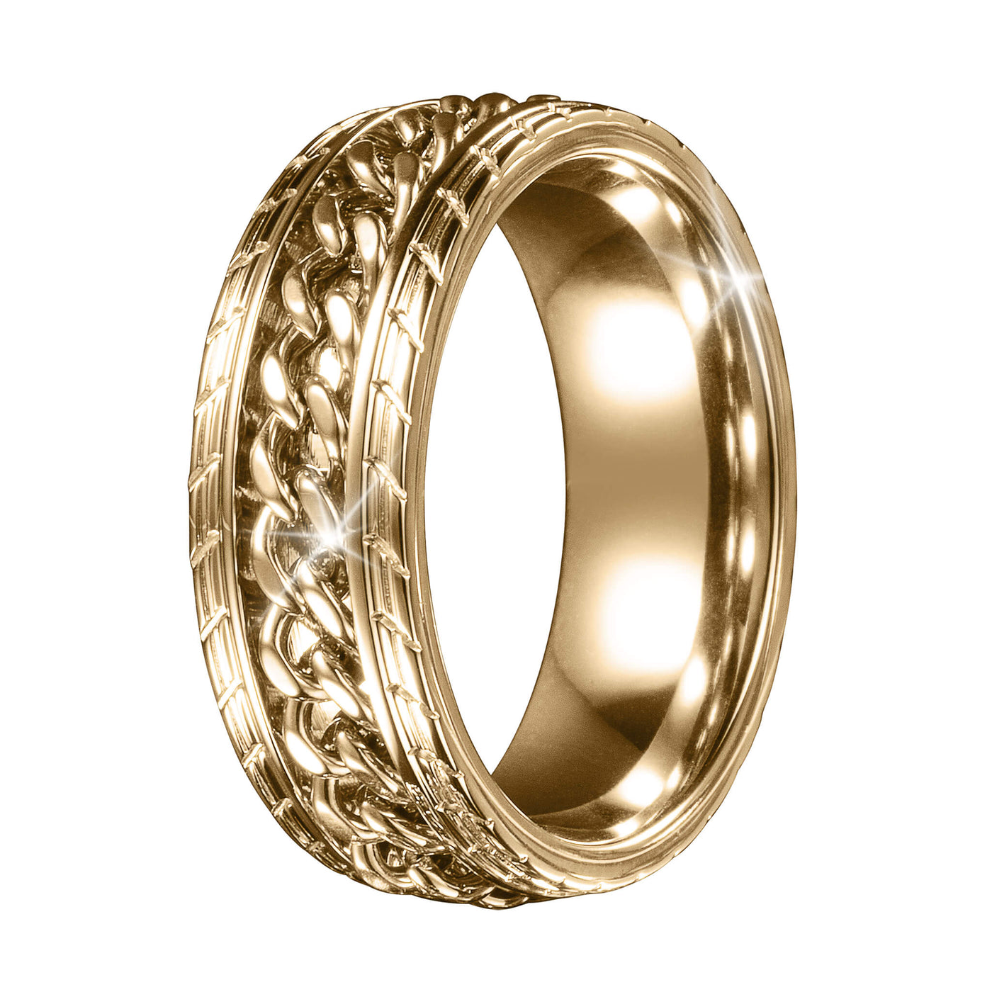 Daniel Steiger Timeless Curb Men's Ring