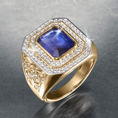 Daniel Steiger Bastion Sapphire Men’s Ring