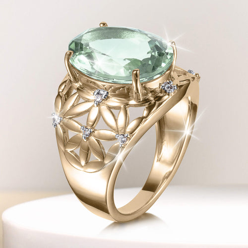 Daniel Steiger Eden Green Amethyst Ring