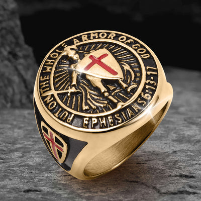 Daniel Steiger Armor Of God Men's Ring