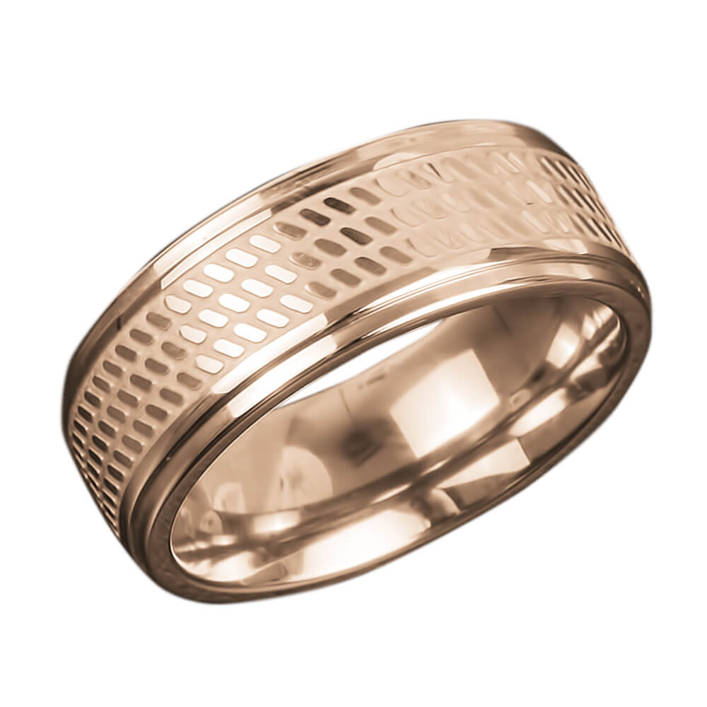 Daniel Steiger Columbus Magnetic Rose Gold Ring