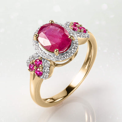 Daniel Steiger Ruby Romance Ring