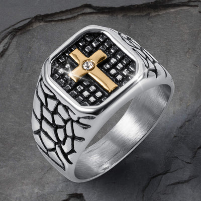 Daniel Steiger Providence Cross Men’s Ring