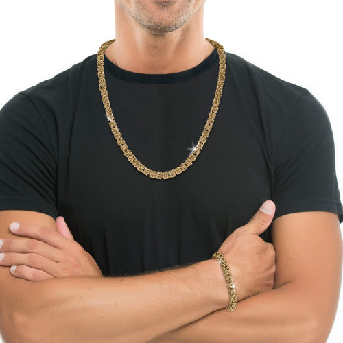 Daniel Steiger Golden Byzantine Necklace