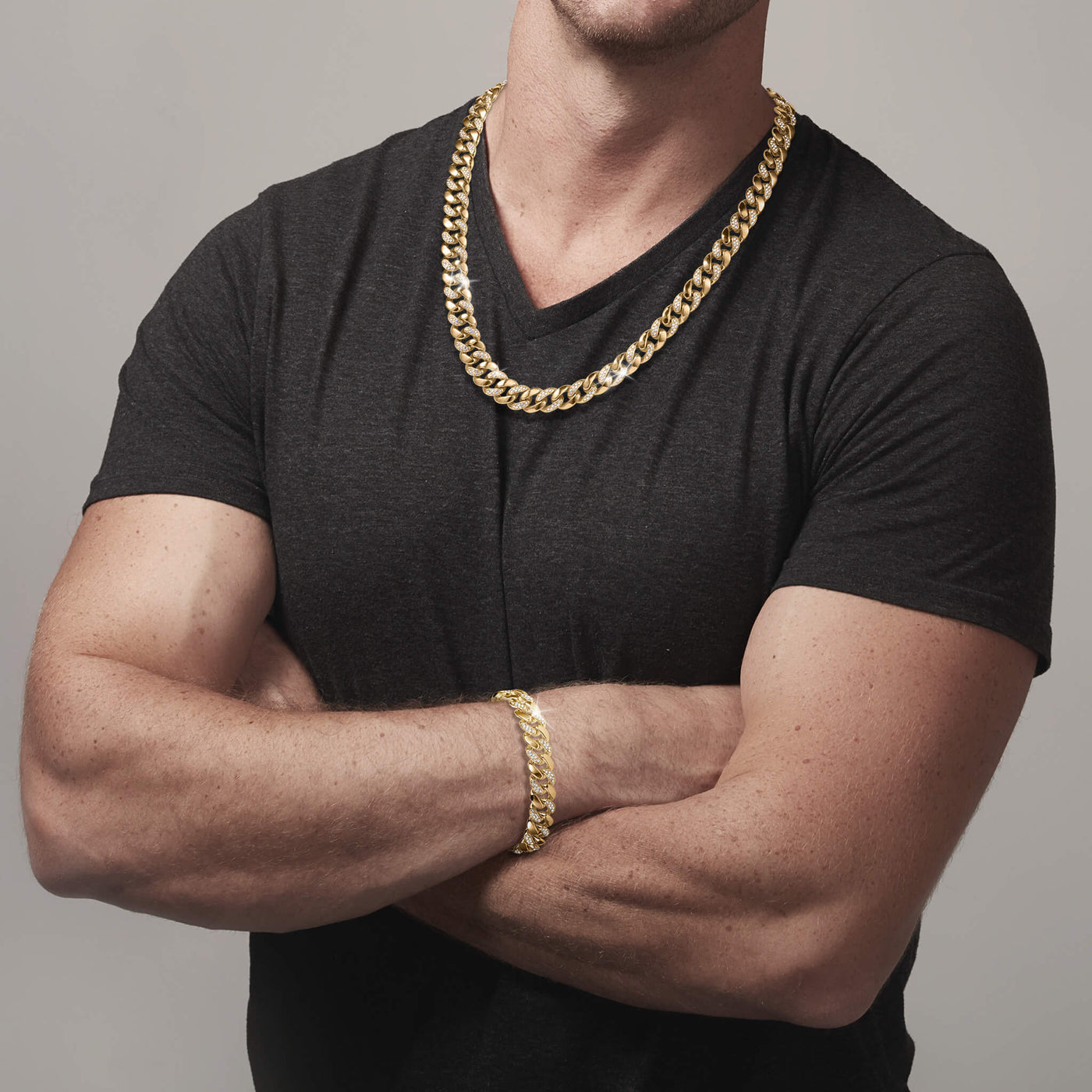 Daniel Steiger Carter Link Gold Necklace