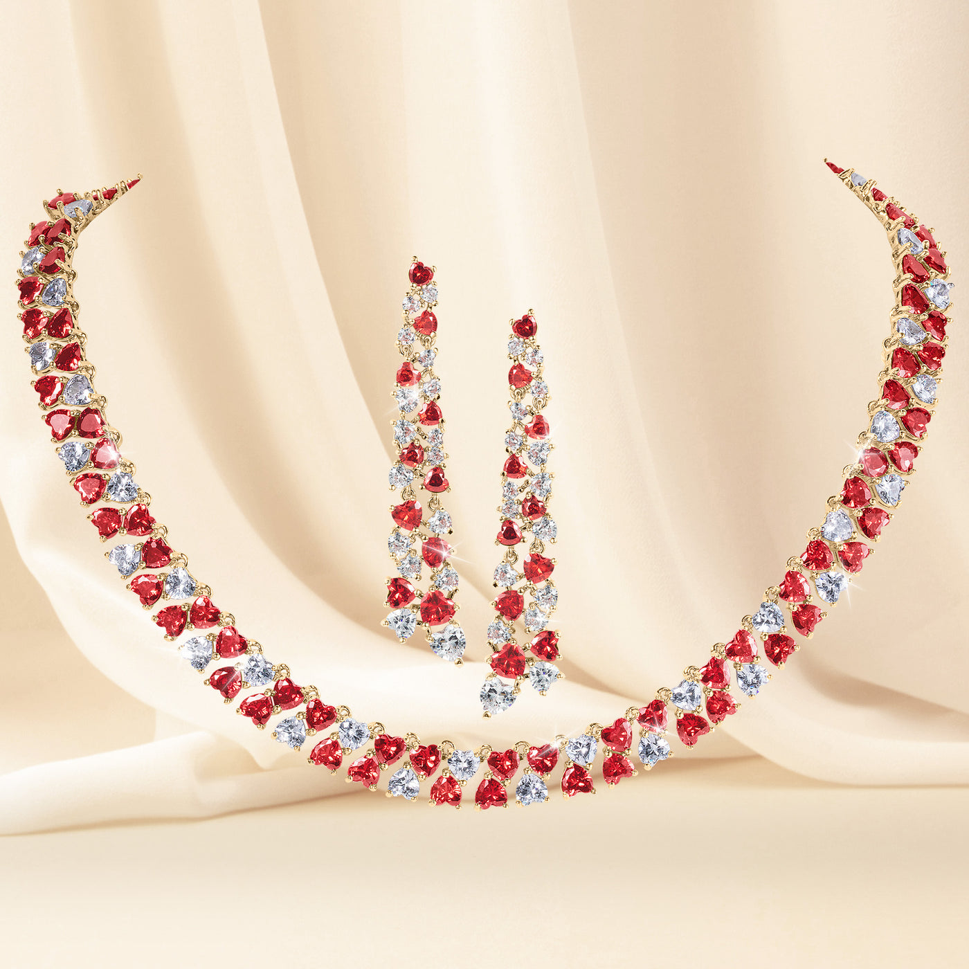 Daniel Steiger Amore Affection Necklace & Earrings Collection