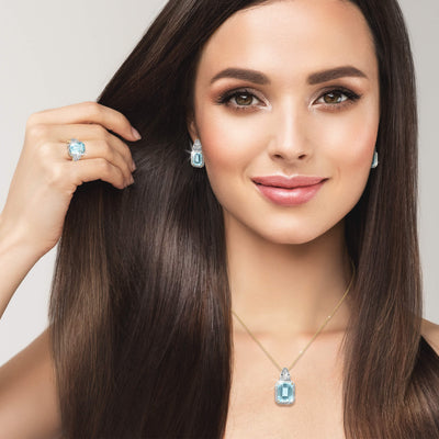 Daniel Steiger Zelda Blue Topaz Ring