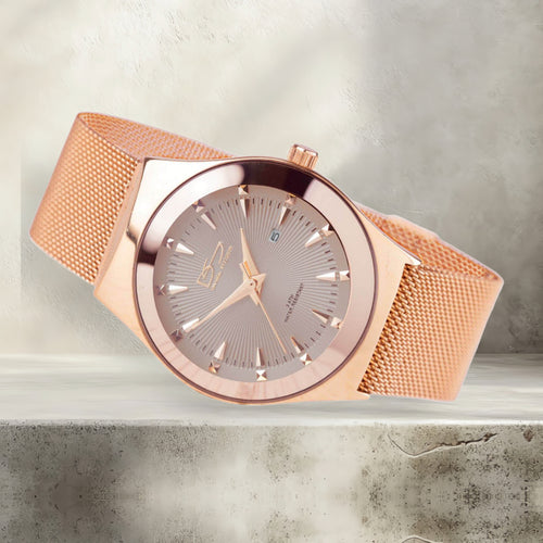 Daniel Steiger Rondo Milanese Magnetic Rose Gold Men&