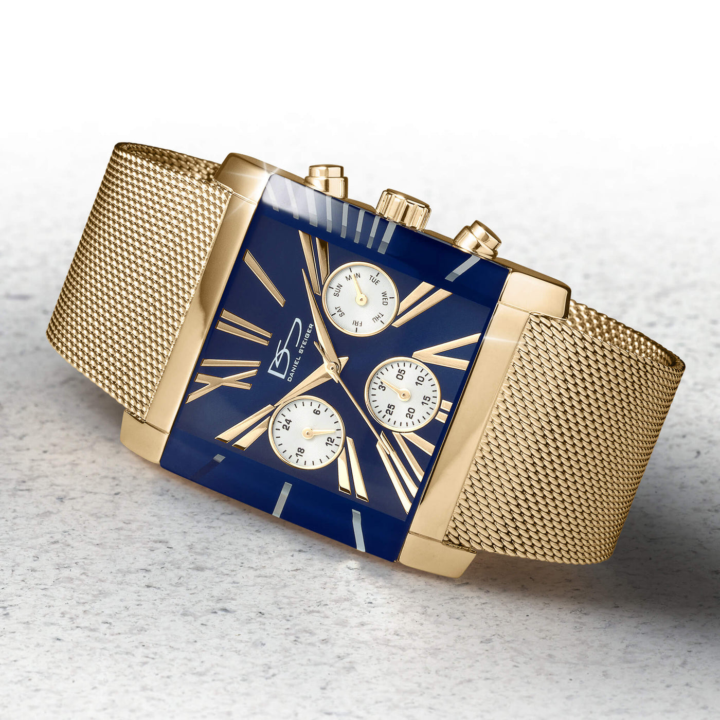 Daniel Steiger Baron Midnight Blue Men's Watch