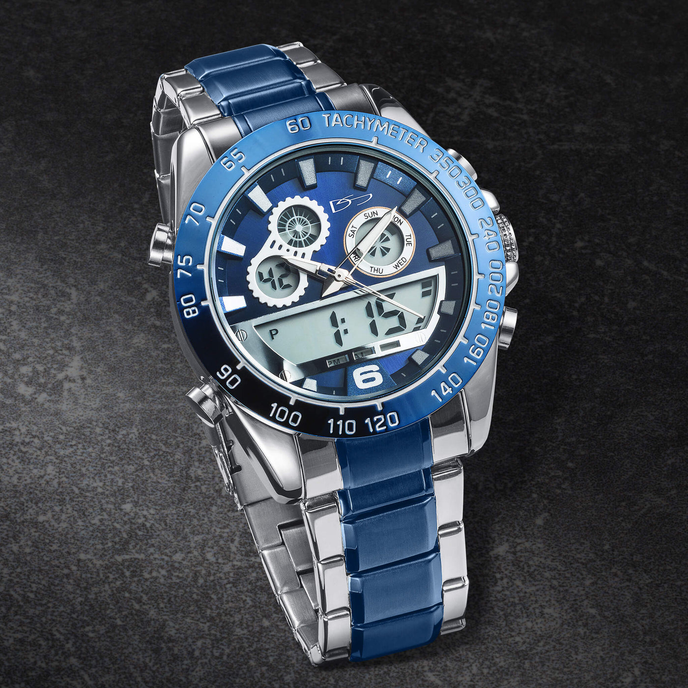 Daniel Steiger Tech Titan Two-Tone Men's Watch