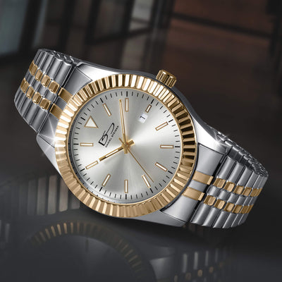 Daniel Steiger Statesman Expandable Two-Tone Men’s Watch