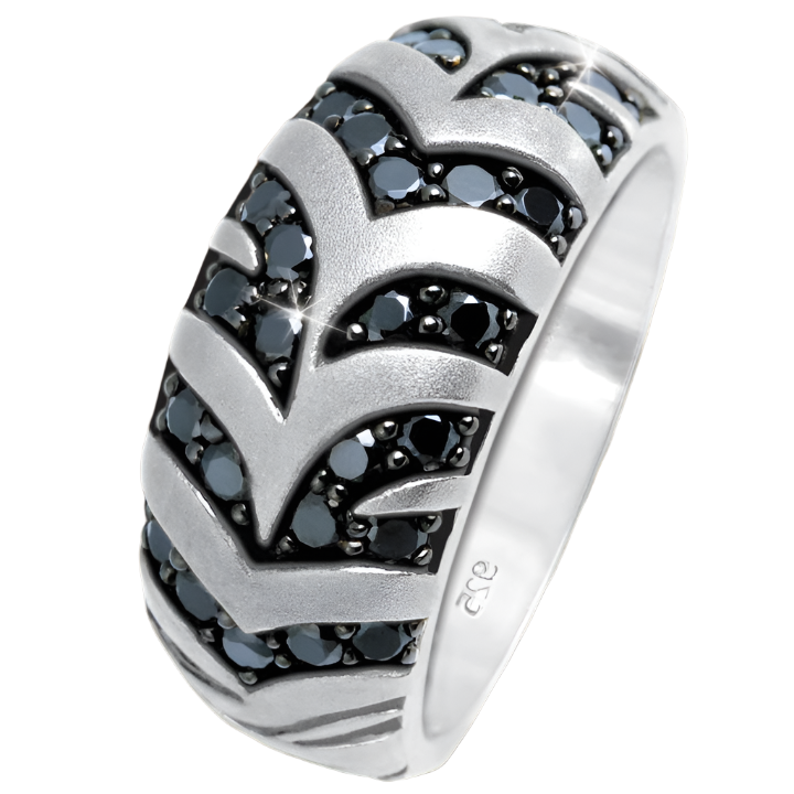 Daniel Steiger Jungle Fever Zebra Ring