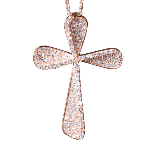 Daniel Steiger Mulino Ross Gold Cross Pendant