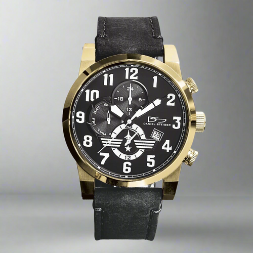 Daniel Steiger Airforce Gold Watch