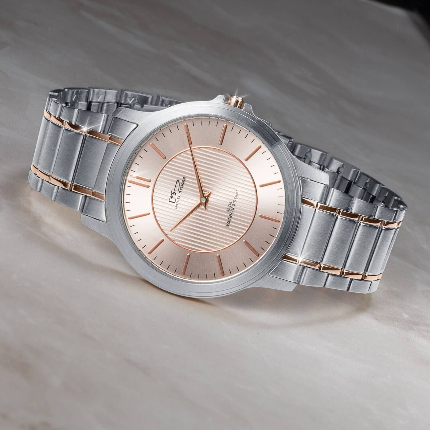 Daniel Steiger Glide Super Slim Rose Men's Watch