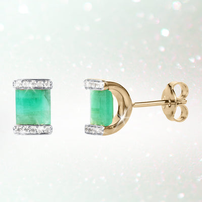 Daniel Steiger Emerald Paradise Earrings