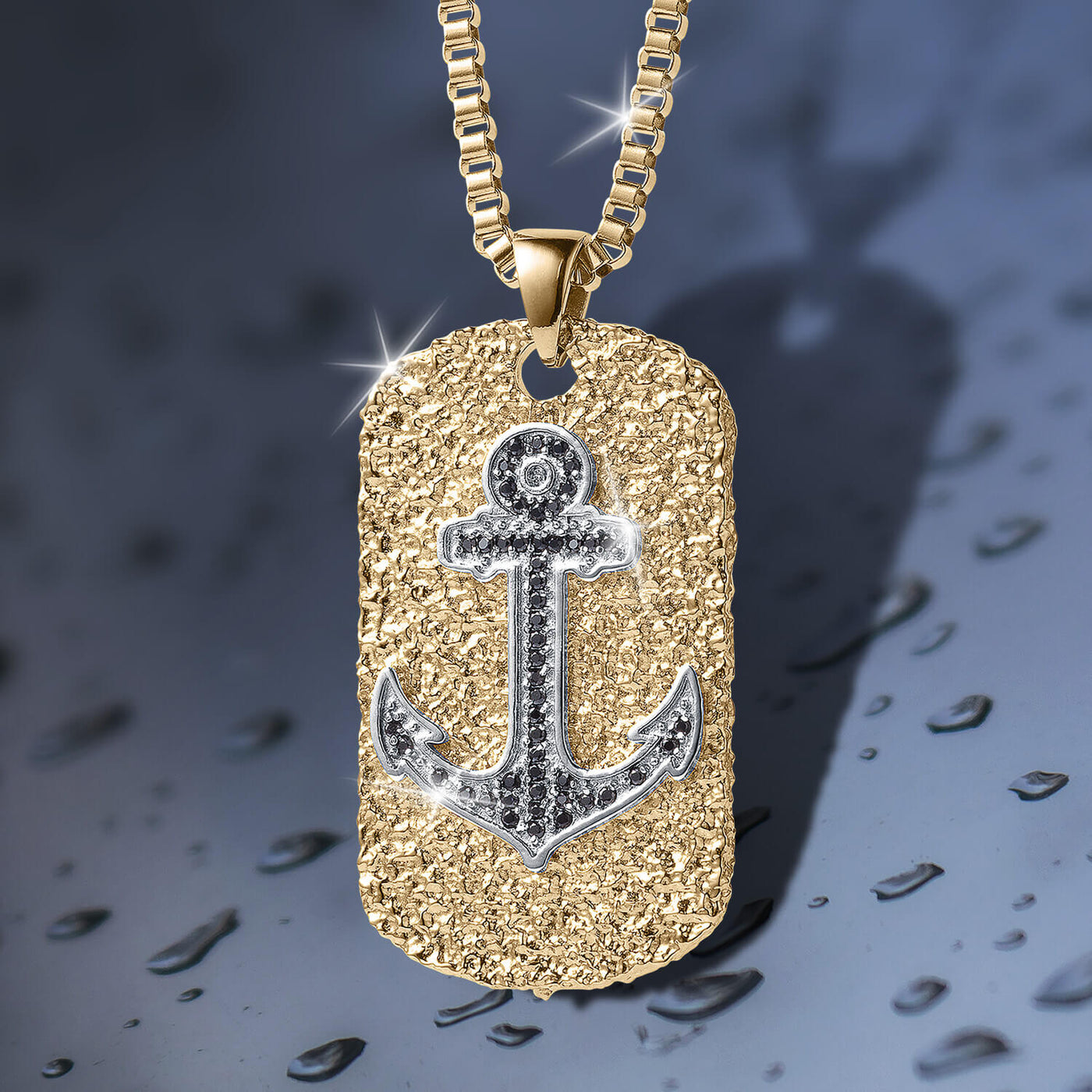 Daniel Steiger Black Sea Anchor Pendant