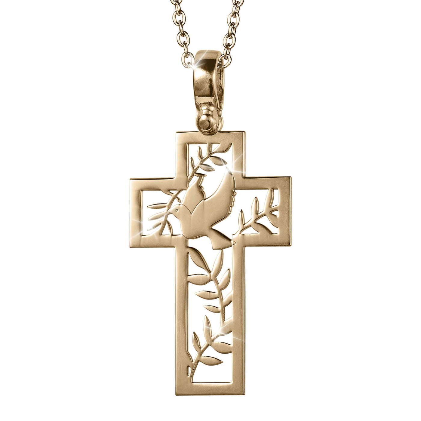 Daniel Steiger Peace Cross Pendant